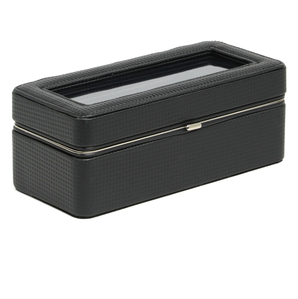 ORIGINAL PENGUIN BASKETWEAVE WATCH BOX HOLDS 4 WATCHES NWT ❤